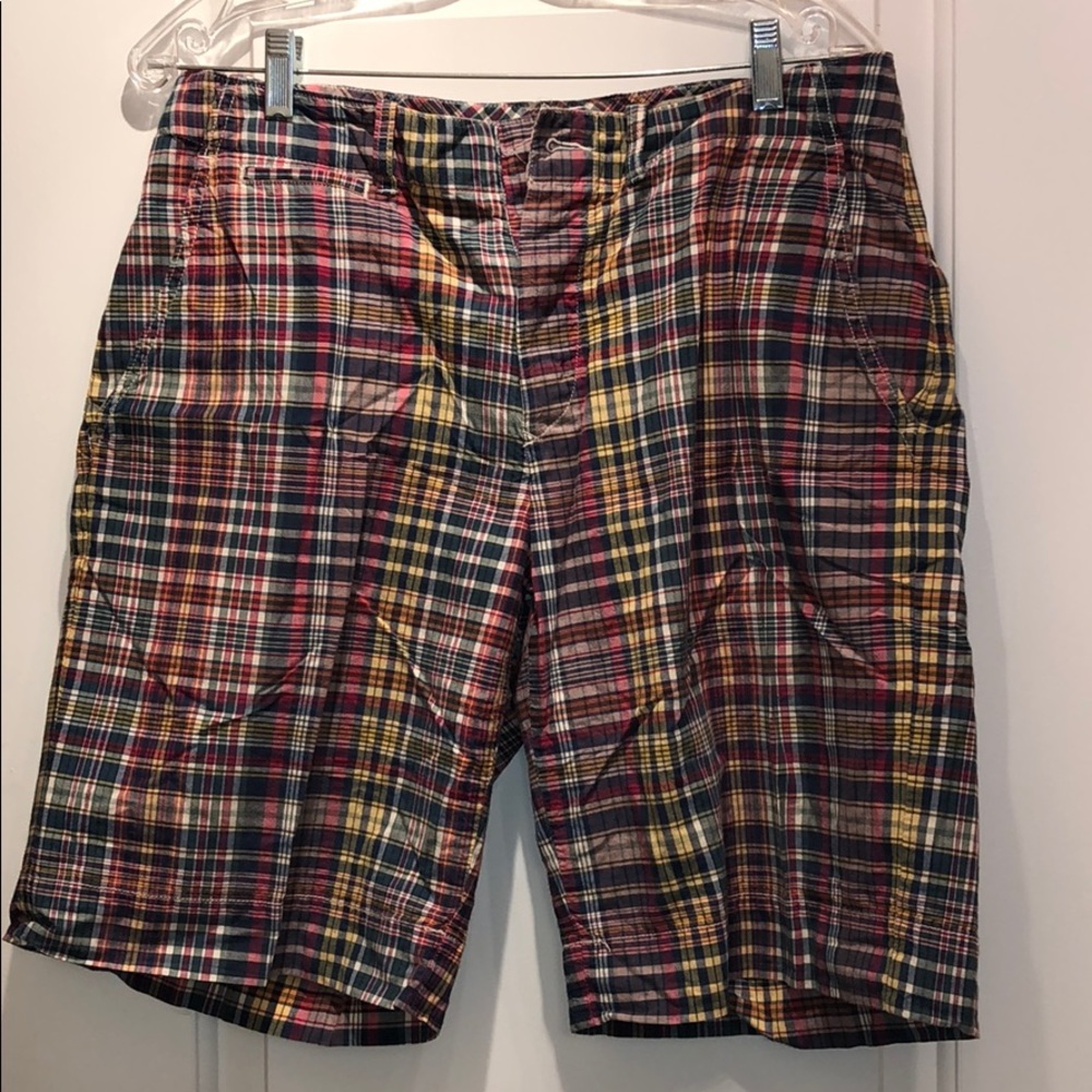 Men’s Ralph Lauren plaid shorts